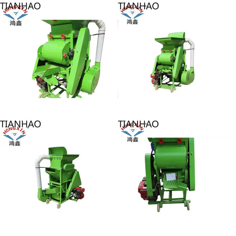 for HP PH commercial double roller peanut sheller multifunctional peanut peeling machine high efficiency durable agricultural