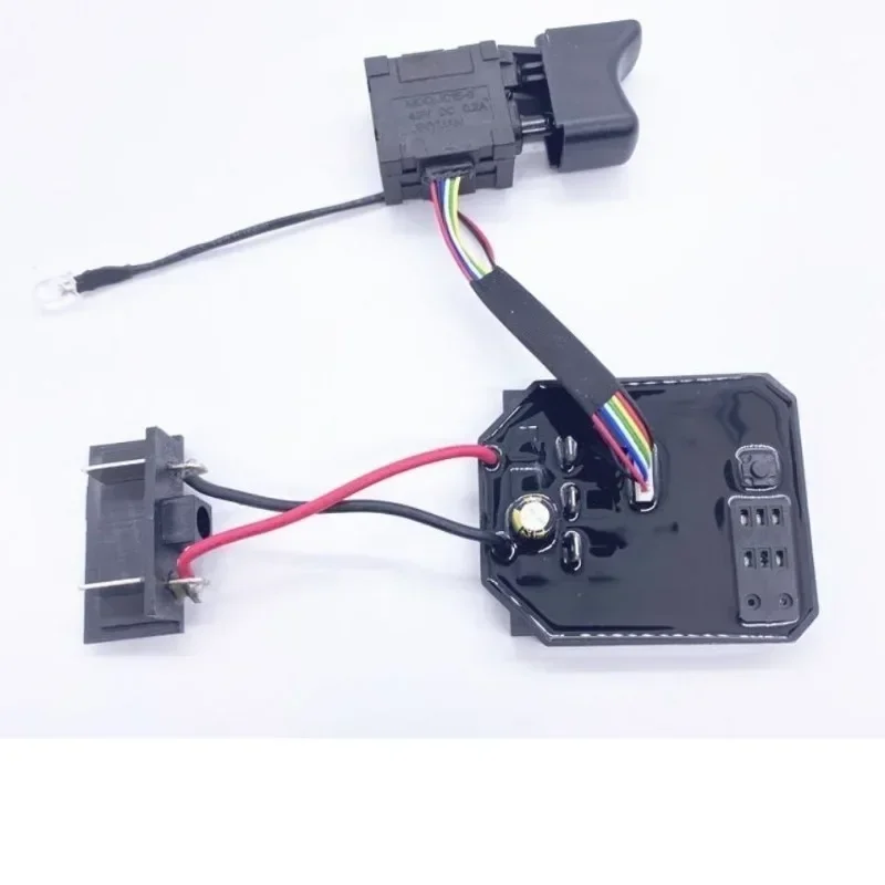 Brushless Lithium Electric Wrench Controller, placa de circuito, Drive Assembly, Pin Switch, Motor Acessórios