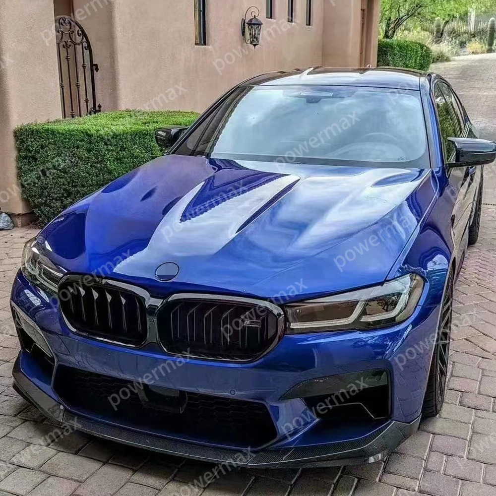 Carbon Fiber M Style Front Lip  For BMW F90 M5 Lci Front Bumper Lip