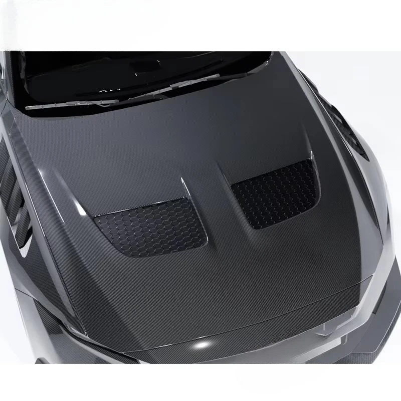 high-quality carbon fiber front bonnet new modified bonnet hot sale