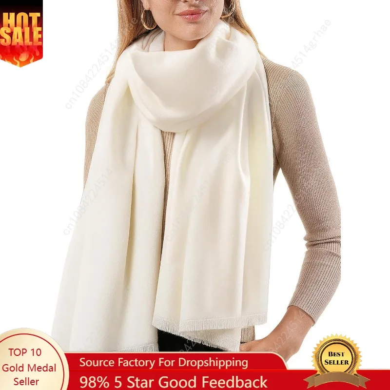 

FURTALK Winter Scarf for Women Soft Cashmere Feel Shawls and Wraps Warm Long Blanket Scarf
