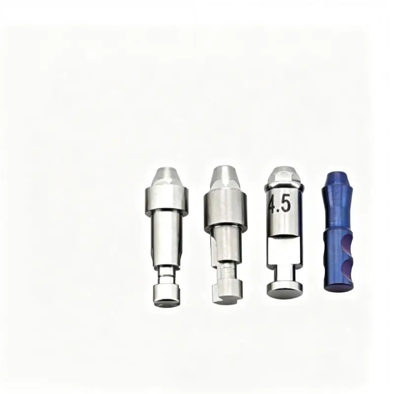 Dental Implant Composite Analog Non Toxic Stainless Steel Various Sizes for Dentist Oral Therapy Use