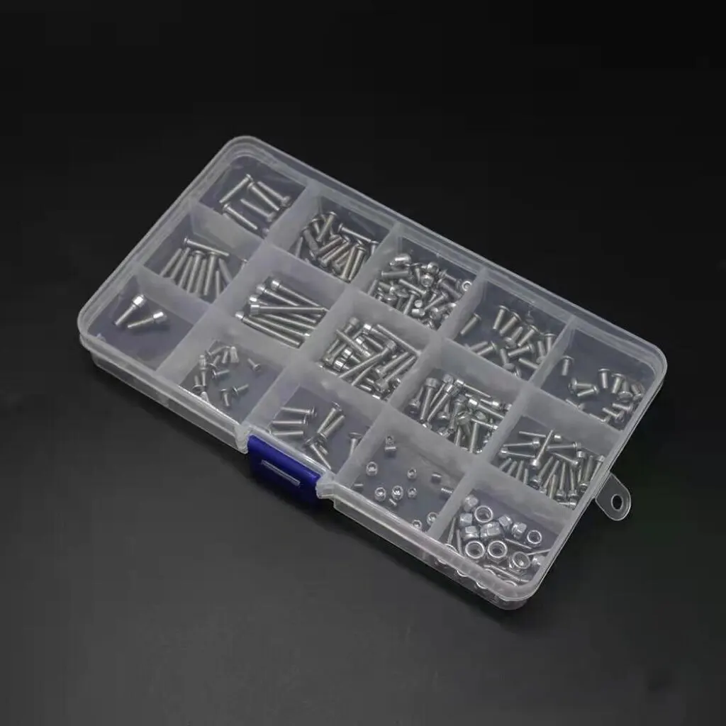 Screw Box Modified for YK4083 YK4082 YK4102 YK6101 RC Car Metal Upgrade Parts