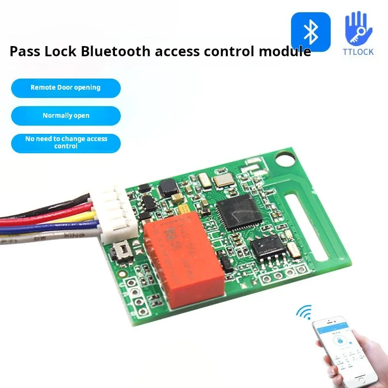 

TTLOCK 5,0 Bluetooth умный электронный контроллер дверного замка модуль разблокировки управление через приложение умный дом переключатель