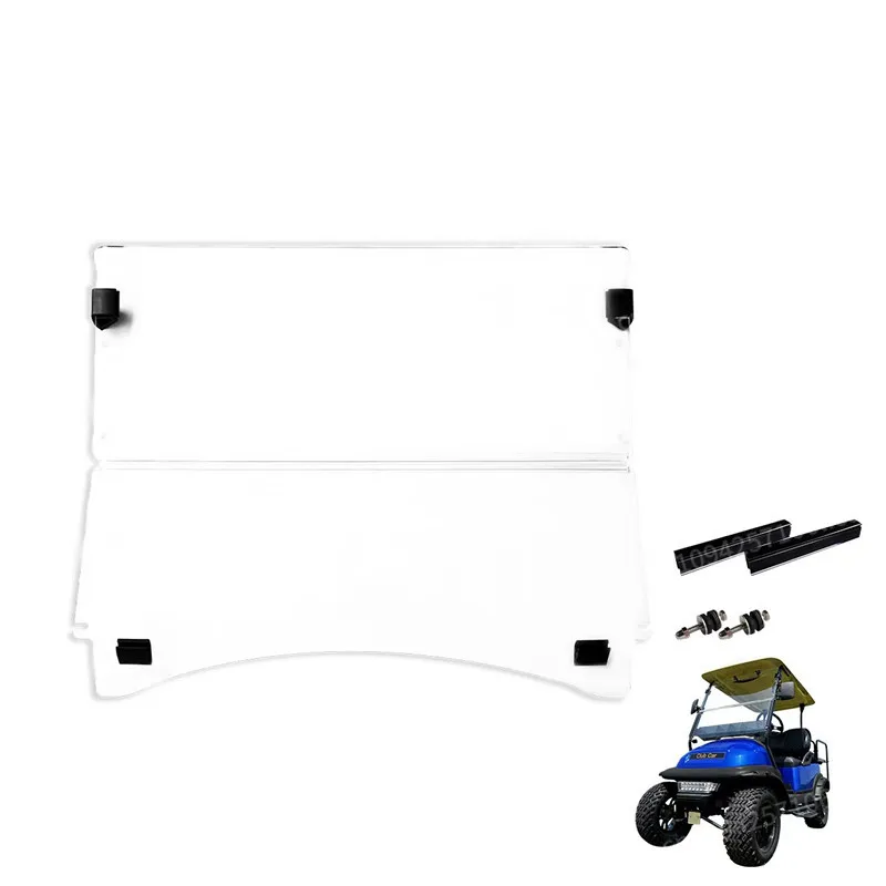 

Foldable Golf Car Front Windshield, Suitable for Club Car Precedent 2004-up