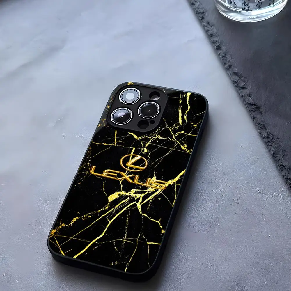 Sports Racing Lexus Tempered Glass For iPhone 13 14 16 12 15 11 Pro Max Plus Mini X XR SE2020 Coque