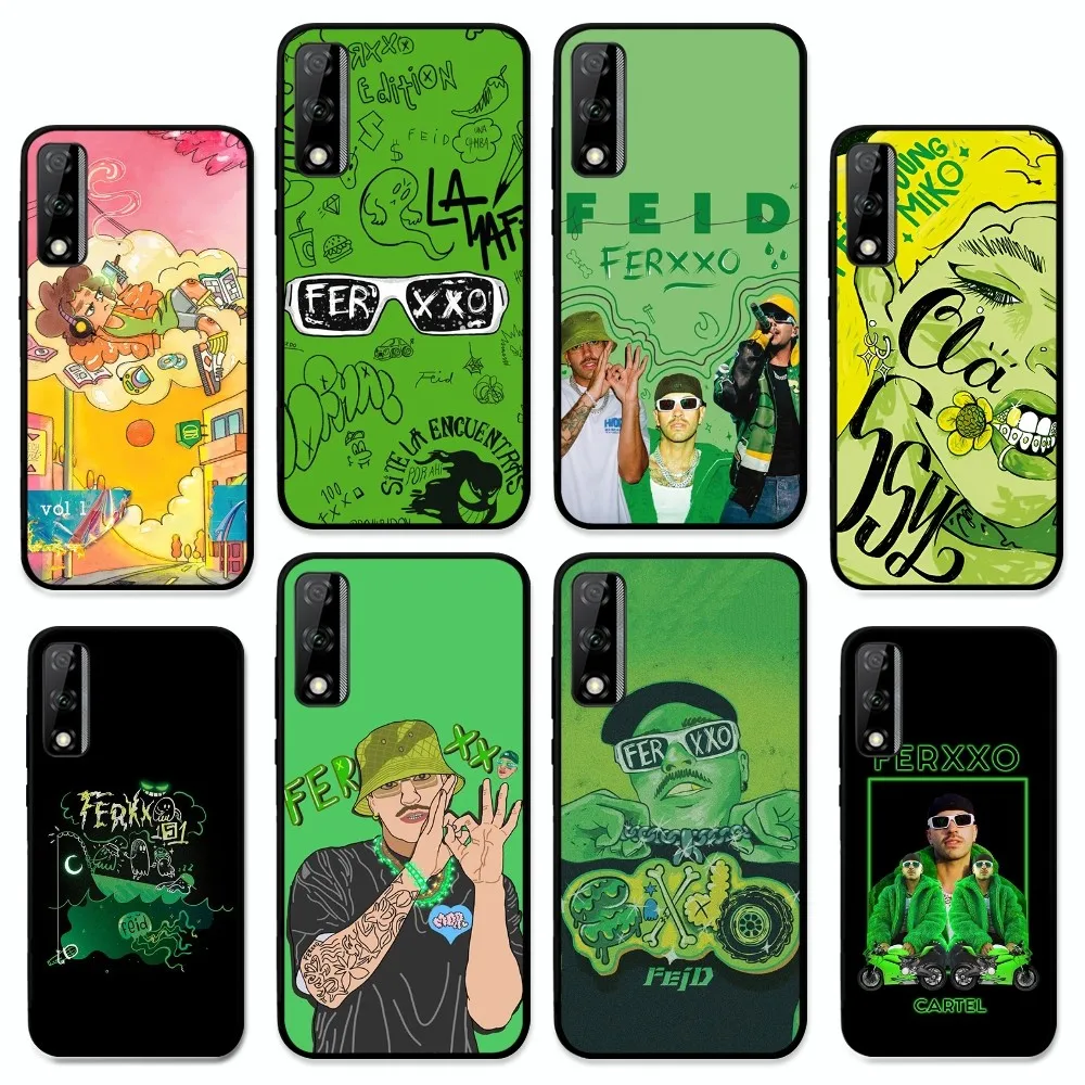 Singer F-Feid Ferxxo SIXDO Phone Case For Huawei Y9 6 7 5 Prime Enjoy 7s 7 8 plus 7a 9e 9plus 8E Lite Psmart Shell