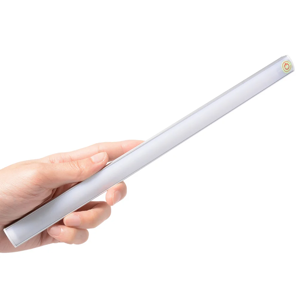 اللمس يعتم ضوء الليل USB Led مصباح للسلالم خزانة خزانة خزانة درج محس حركة ضوء بار الأبيض