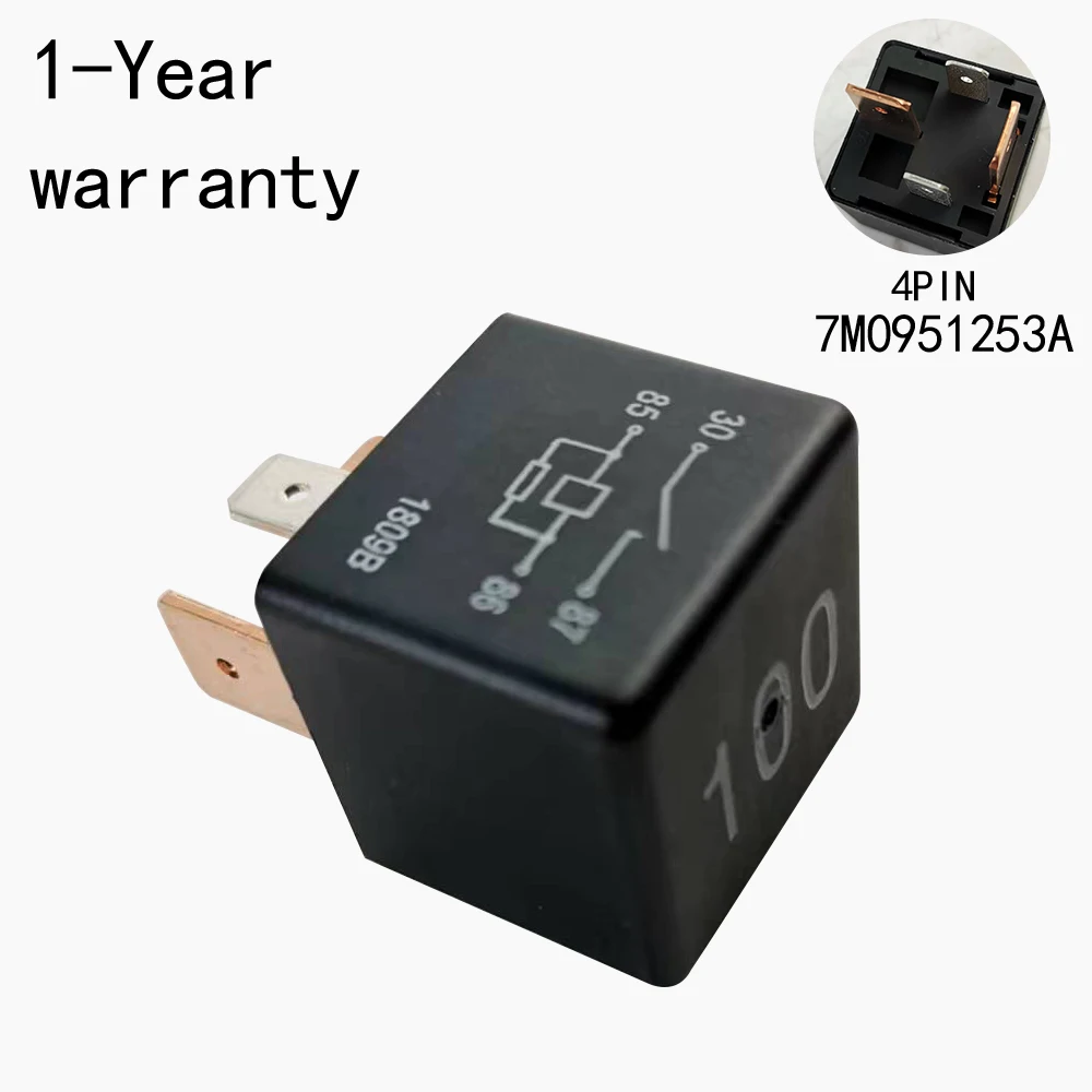 

100 Relay For Audi Q3 A3 Q2L A4 S4 A6 S6 A8 S8 Skoda Fabia Octavia Superb VW Polo Lavuda Tiguan Touran Passat 7M0951253A