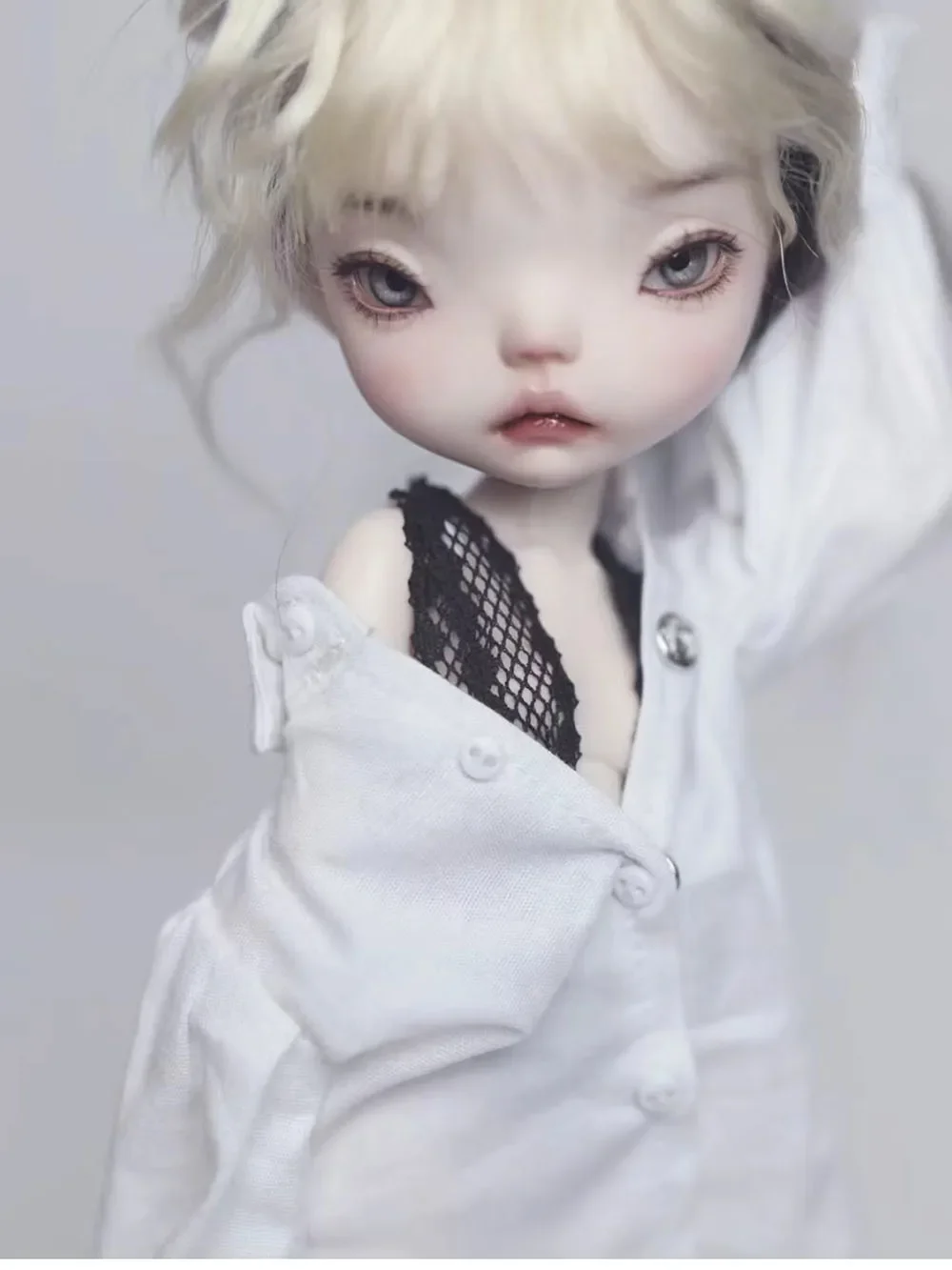 New sd bjd doll 1/6 Pretty Girl 26cm NaNa Jacoosun resin Qbaby blythe MDD VOLKS DIY makeup Free shipping