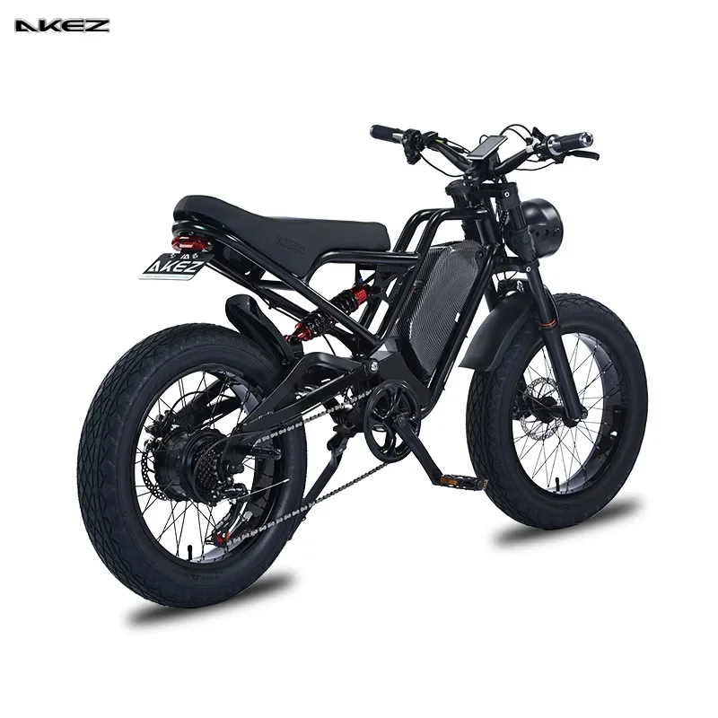 Electric Bike 750W Motor 48V/13/18AH Battery City Men & Women Electric Bike 20 Inch Tire Adjustable Variable Speed Electric Bik