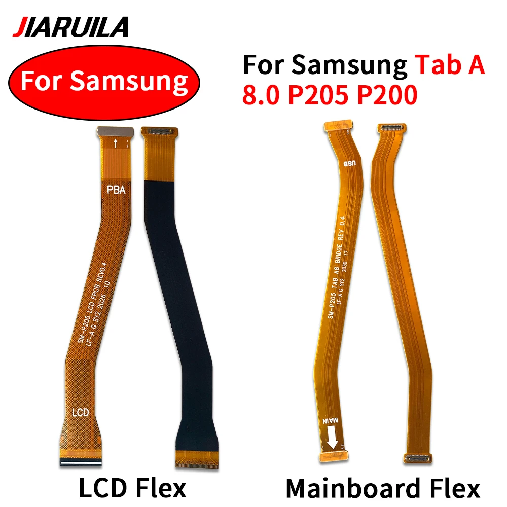 Pantalla LCD principal FPC, Cable flexible de conexión de placa base para Samsung Tab A 8,0, P205, P200, Tab A10.1, T510, T515, Tab S6 Lite, P615, nuevo