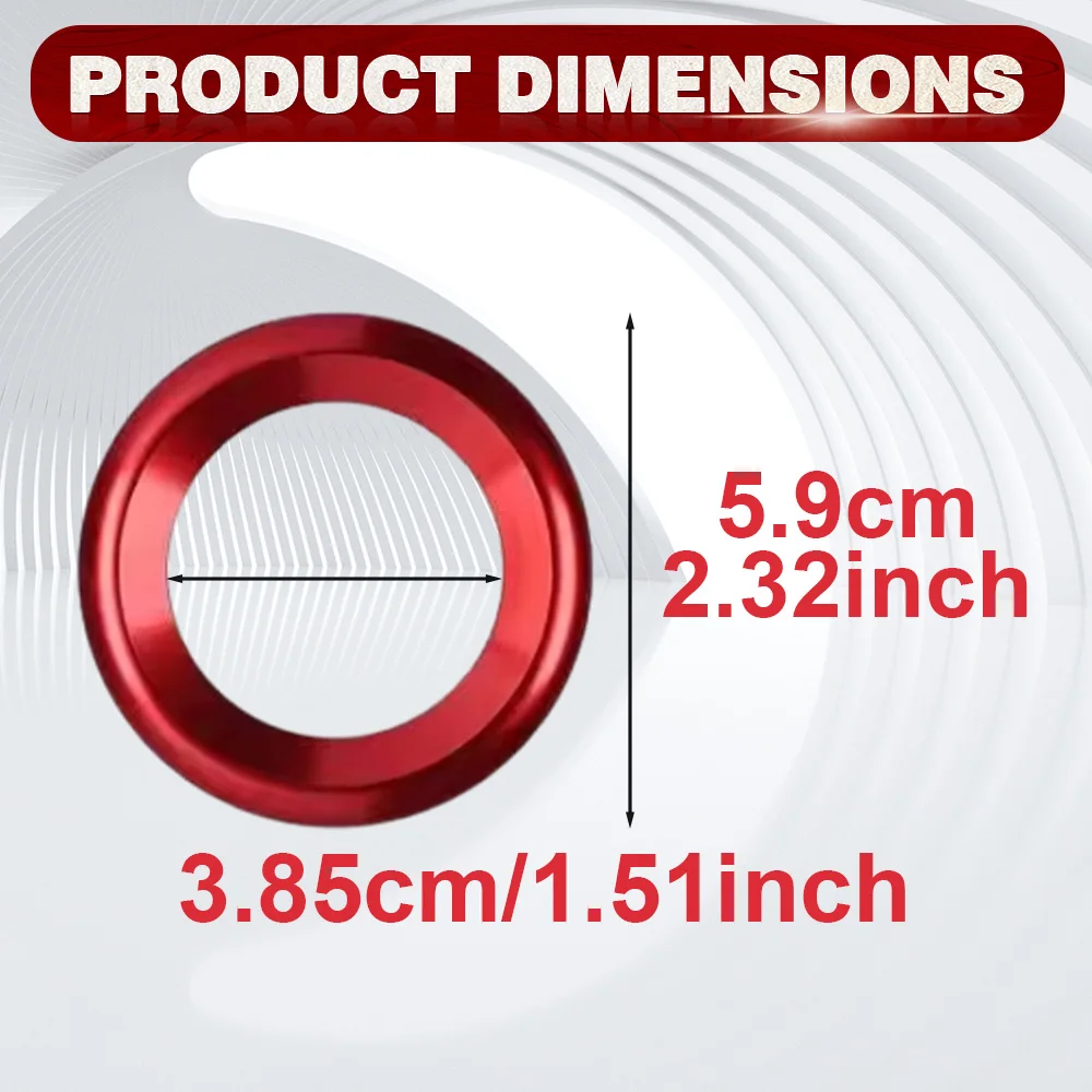 

Декоративное кольцо динамика из алюминиевого сплава для Honda Civic 10-го поколения (прием LX) 2016-2021 гг.