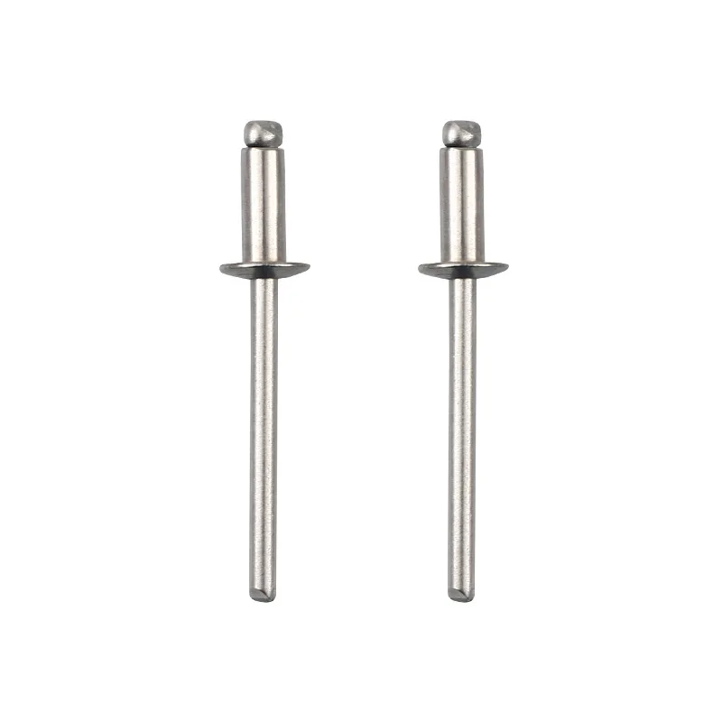 

304 Stainless Steel Flat Head Rivet 4.8x10 Blind Rivet Open Decorative Rivet Diameter M2.4/M3.2/M4.8/M6.4