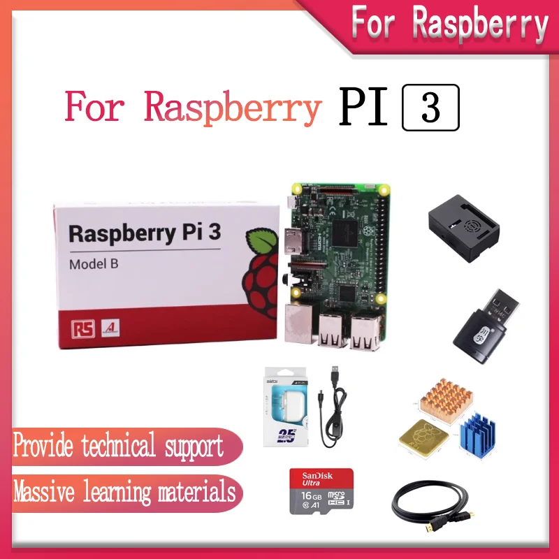 

Raspberry PI 3 Generation B 3B+ E14 AI Motherboard Development Board
