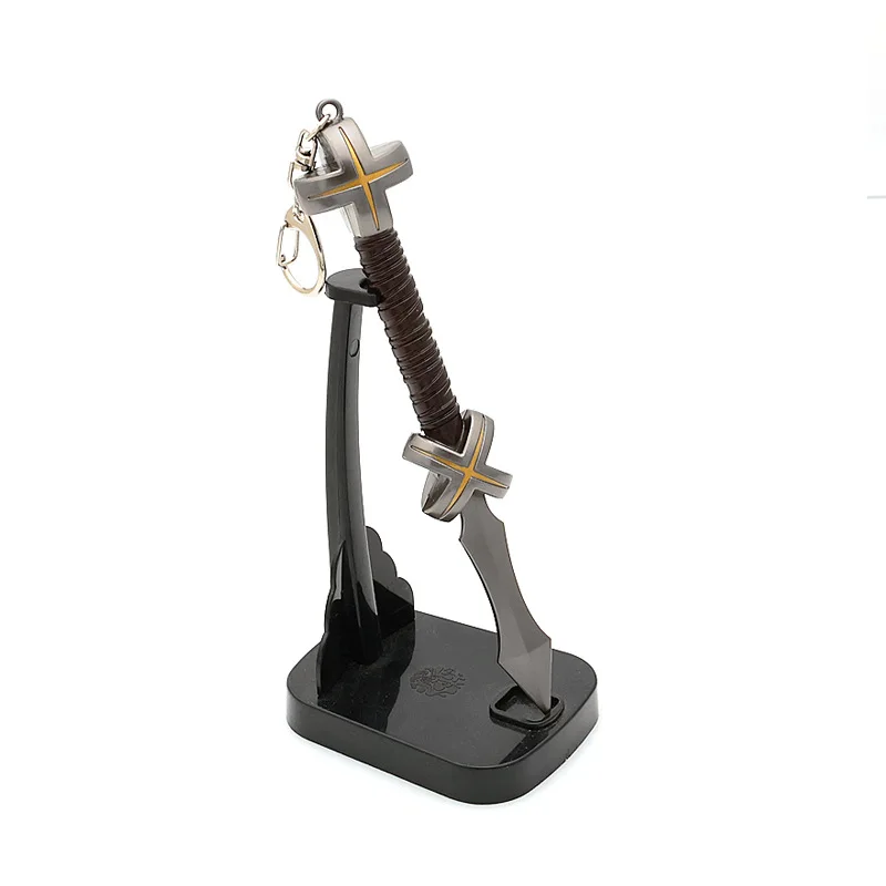 Modèle d'arme périphérique de dessin animé Jujutsu, 16cm/6,3 pouces, épée artisanale en métal, jouet d'ornement, Collections, affiche de bureau, cadeaux d'anniversaire pour garçons