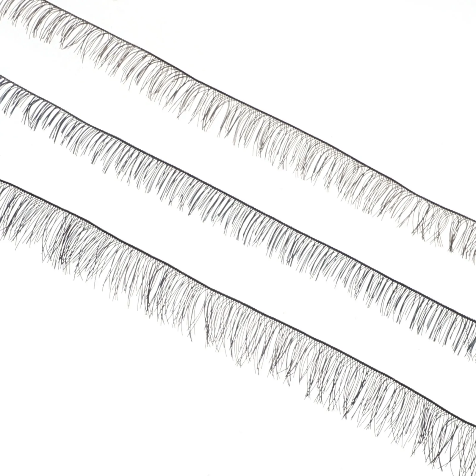 30 szt. Pasków Sztucznych Rzęs Naturalnych Do Samodzielnego Wykonania Ozdób z Gliny, Akcesoria do Makijażu, Rzęsy Dekoracyjne