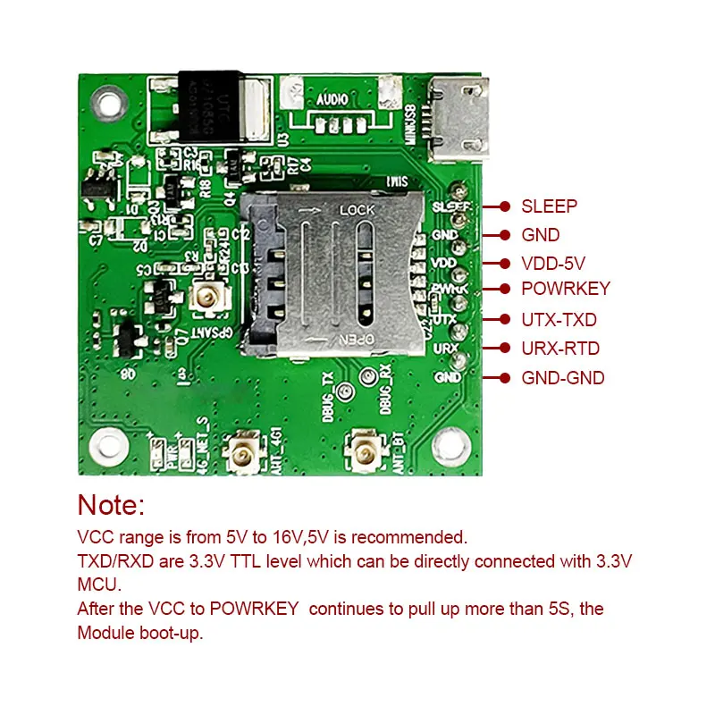 SIMcom SIM800C GPRS  Core Board 1PCS