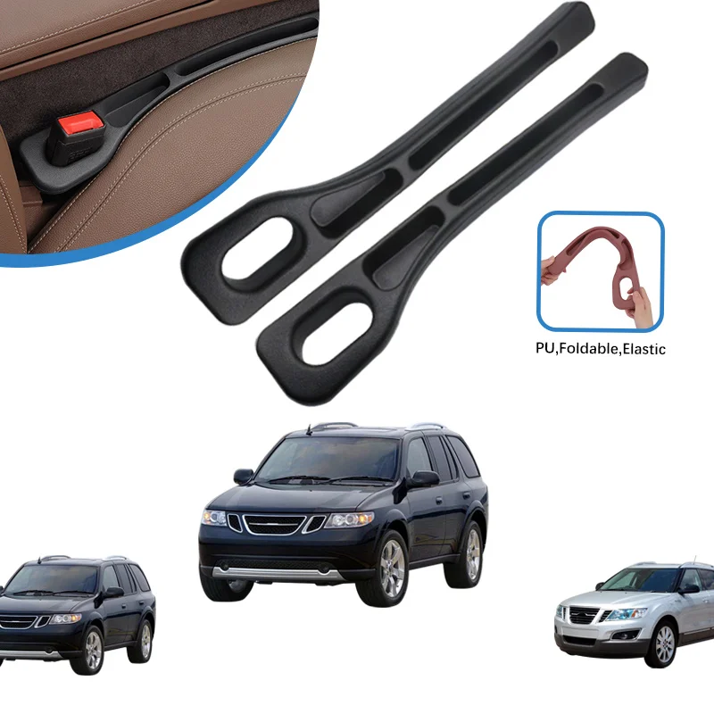 

2Pcs Car Seat Gap Filler Between Seats For SAAB 9-3 93 9-5 9 3 900 9000 95 9-4X 9-7X 9-2X 9-X 600 99 Auto Accessories