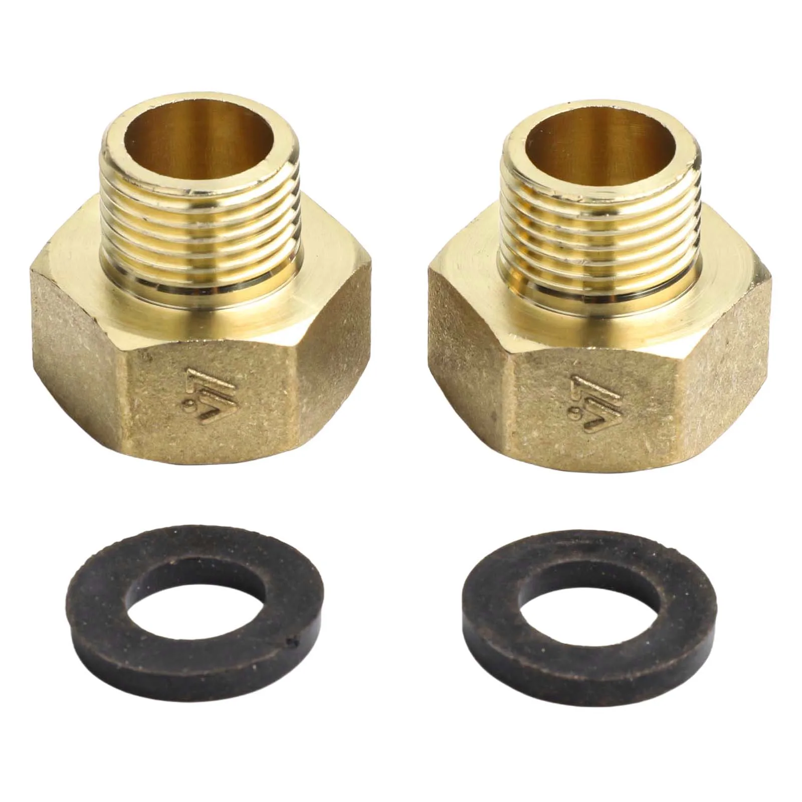 

Brass Thread Reducer Threaded Adapter Corrosion-resistant Crack-resistant Deep Threads Long-lasting Durability