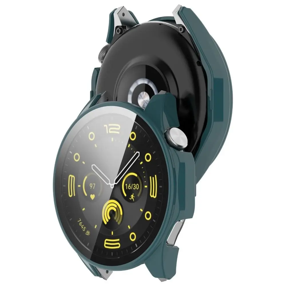 New Tempered Protective Case Shell Hard Screen Protector Accessories PC Cover Shell for Huawei Watch GT 4 Smart Watch