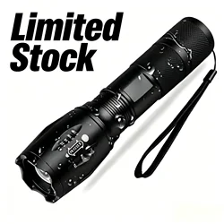 High Power Led Flashlights Camping Torch 5 Lighting Modes Aluminum Alloy Zoomable Waterproof Mini Flashlight Clearance Sale