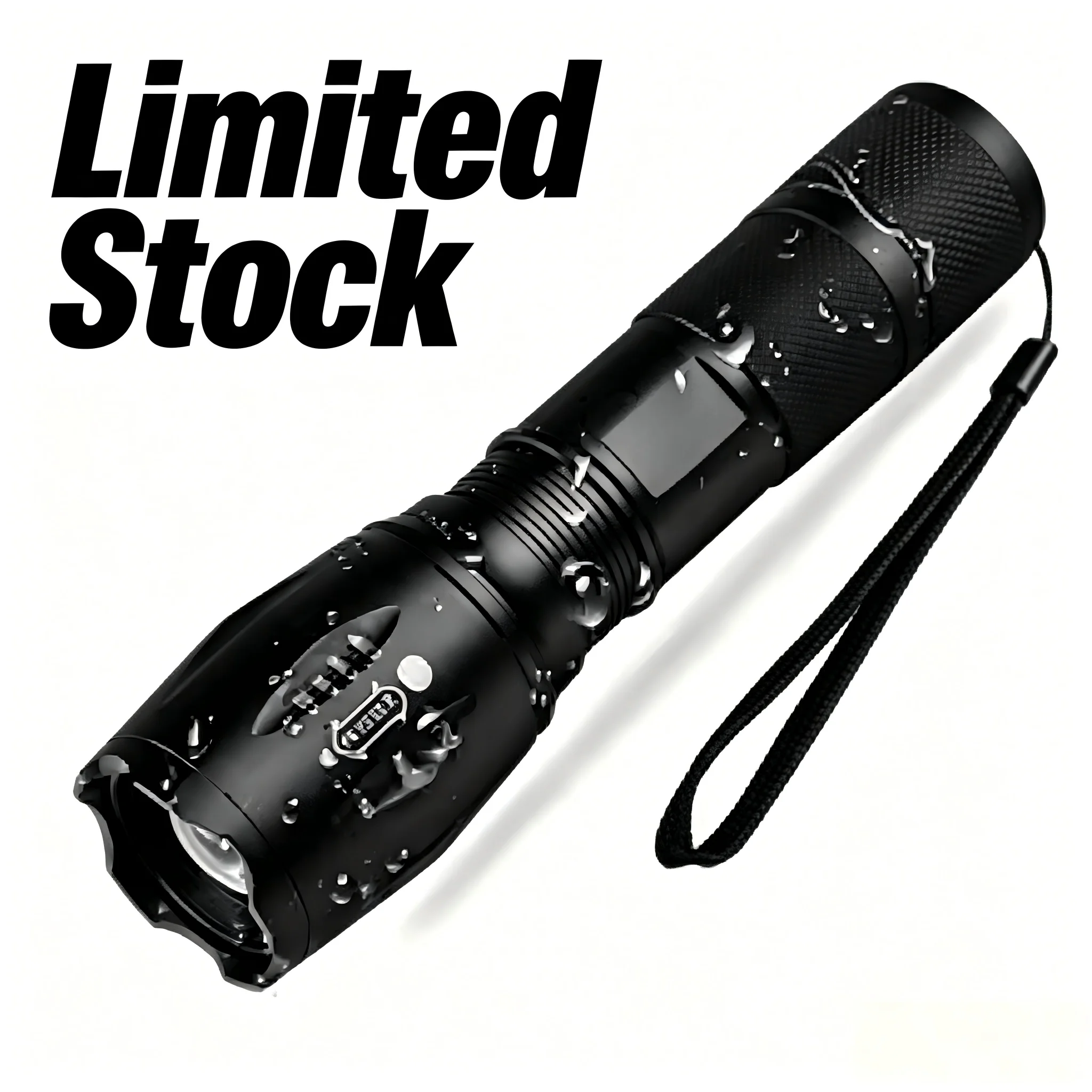 High Power Led Flashlights Camping Torch 5 Lighting Modes Aluminum Alloy Zoomable Waterproof Mini Flashlight Clearance Sale