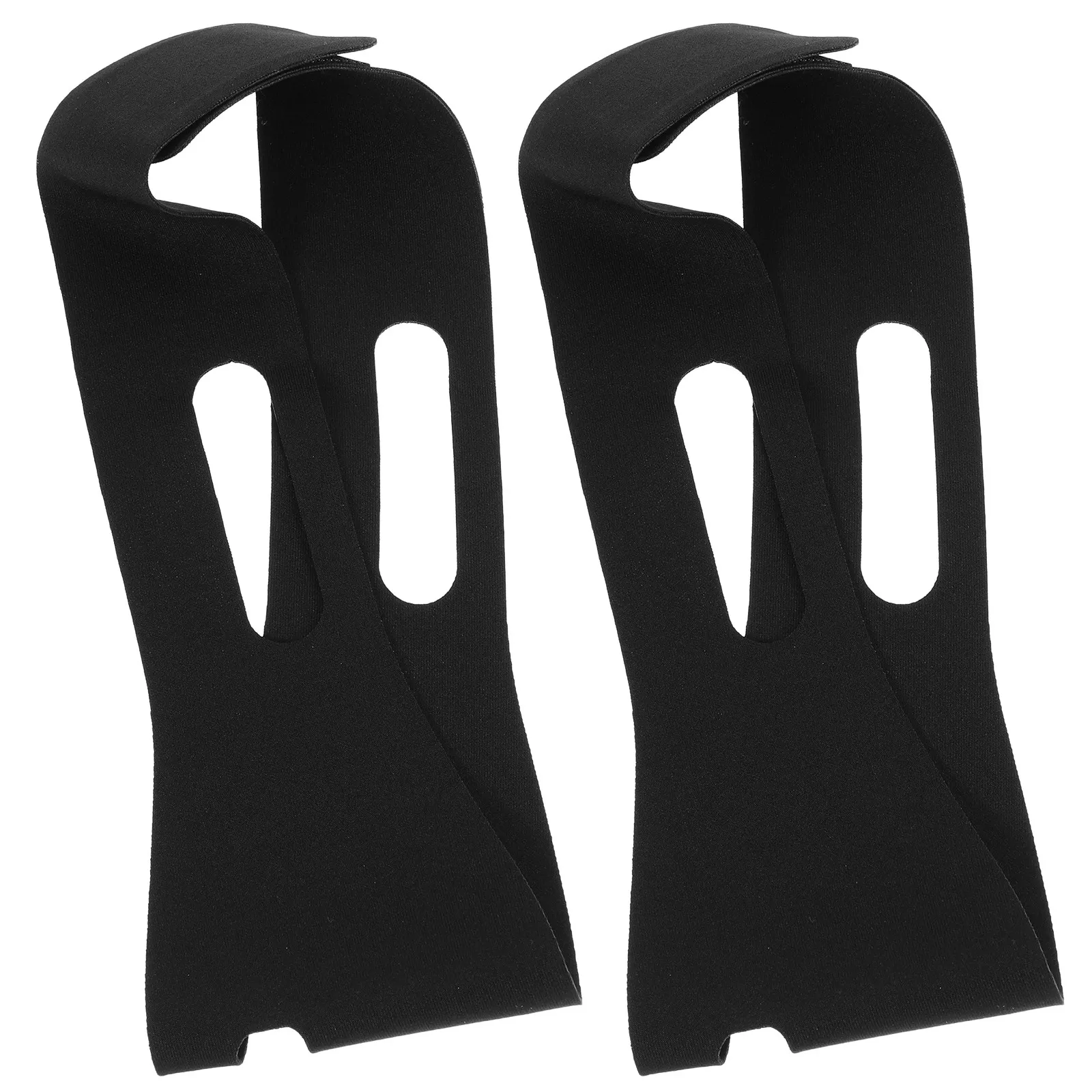 2Pcs Effective Snoring Chin Strap Premium Elastic Fabric Anti Snore Device with Stitched Seams Snoring Solution for Sleep
