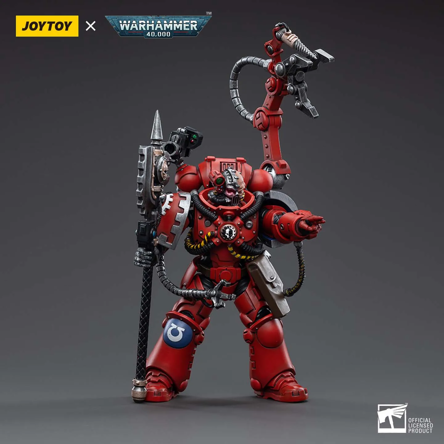 JOYTOY Dark Source Warhammer 40k Extreme Warrior JT3761 Original Cast Technology Warrior - Tibestis Technology Army Modelo 1:18