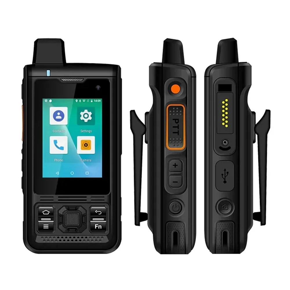UNIWA B8000 Android 8.1 4G Network Radio With GPS WIFI POC Walkie Talkie 2.4Inch Touch Screen Work with ZELLO Real-ptt