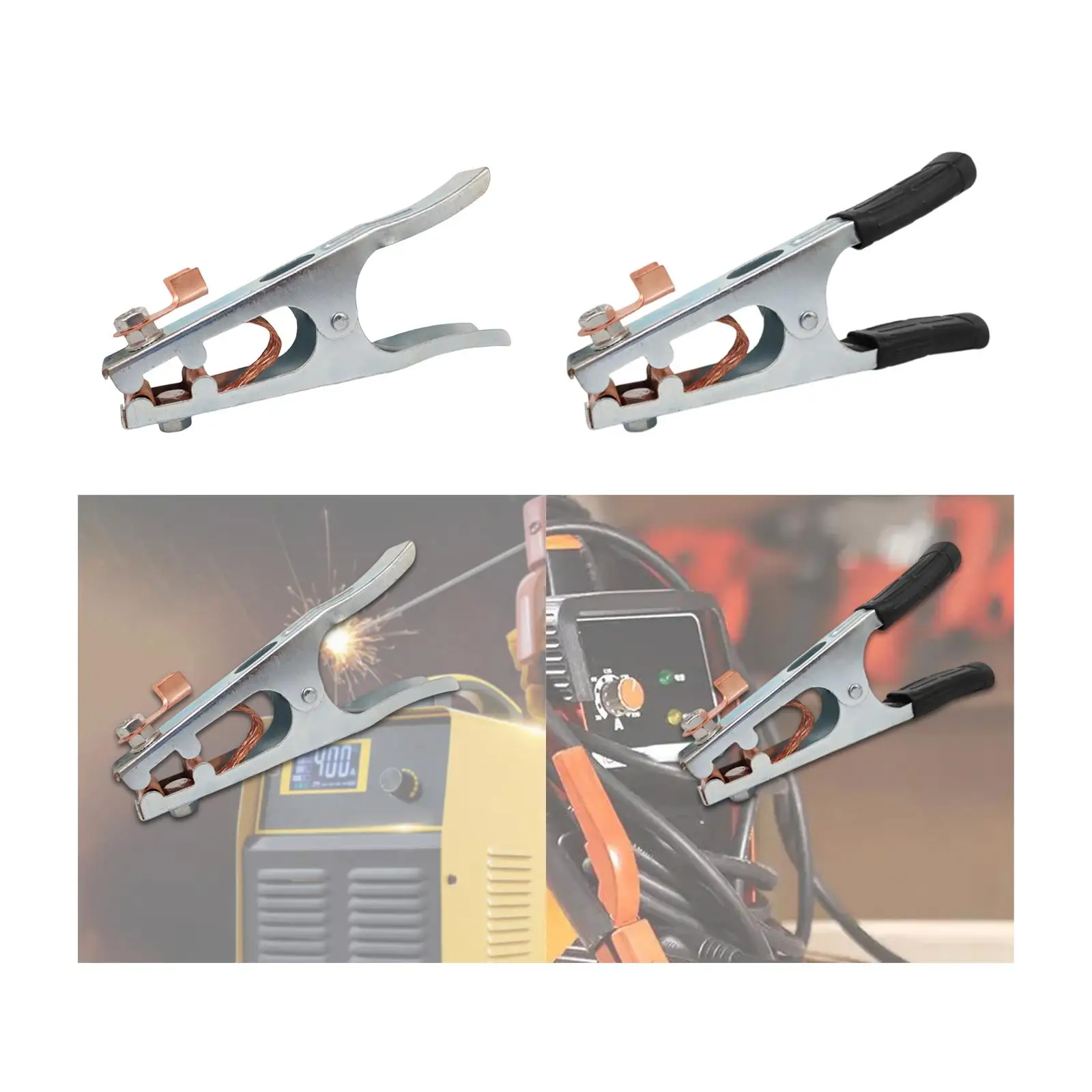 

Welder Ground Clamp Ergonomic Welding Handle Reliable Grounding Clip for Bridge Welding Machine Applications