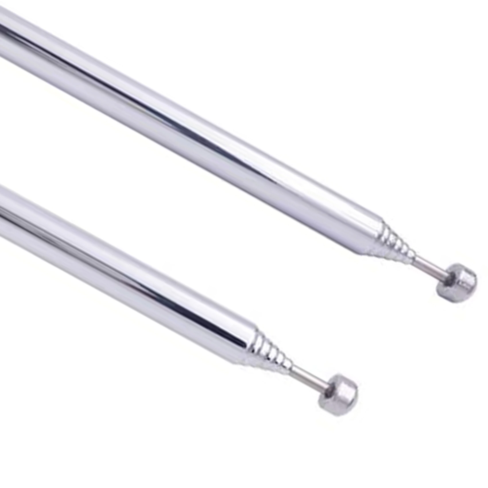 (2 แพ็ค) เสาอากาศวิทยุ BNC พร้อมปลั๊ก BNC ชายแจ็คอะแดปเตอร์ Telescopic สแตนเลส HF VHF UHF เสาอากาศ BNC