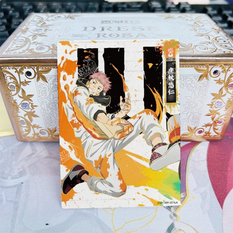 Kayou Jujutsu Kaisen Mr Card Anime Characters Kugisaki Nobara Miwa Kasum Satoru Gojo Fushiguro Megumi Genuine Collection Card