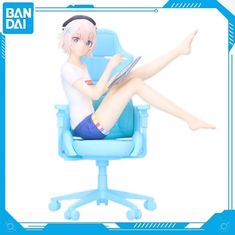 Genuine Bandai Anime I Am A VTuber But I Forgot To Turn Off The Live Broadcast I Became A Legend Figure Model PVC 16cm Toy Gift