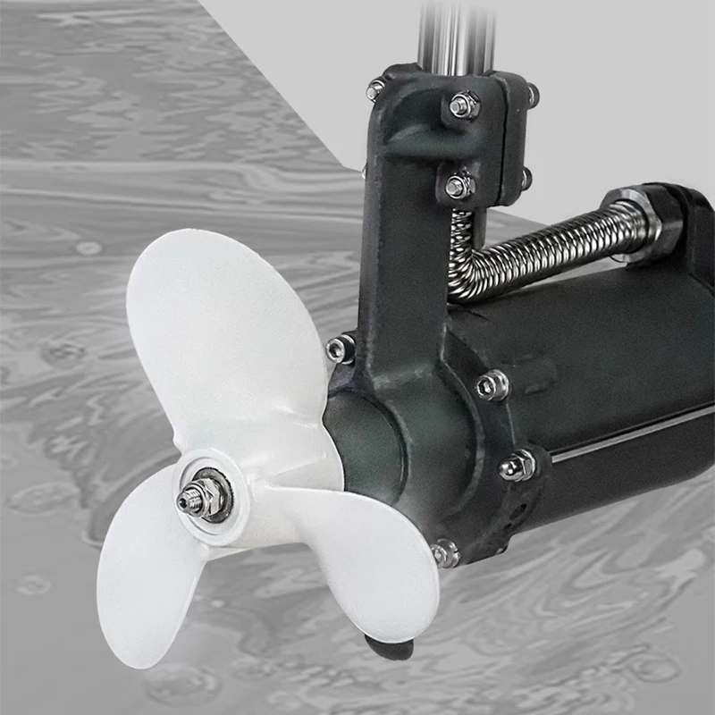 24V 1200W-2600W Brushless Electric Thruster Outboard Marine Guide Motor Auto/Manual Cruise Ducted Turbojet