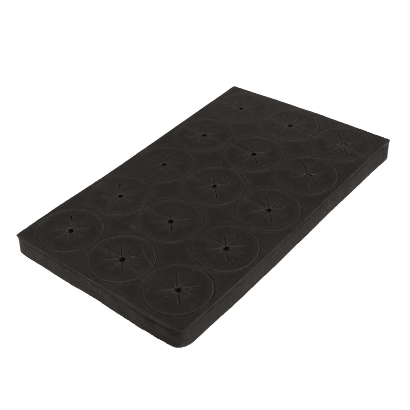 ABUL-60Pcs Garden Clone Collars Neoprene Inserts Sponge Block For 2 Inch Net Pots Hydroponics Systems And Cloning Machines