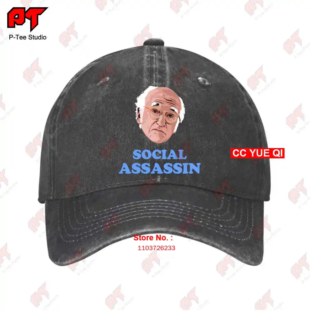 Larry David Social Assassin Baseball Caps Truck Cap ZDYY