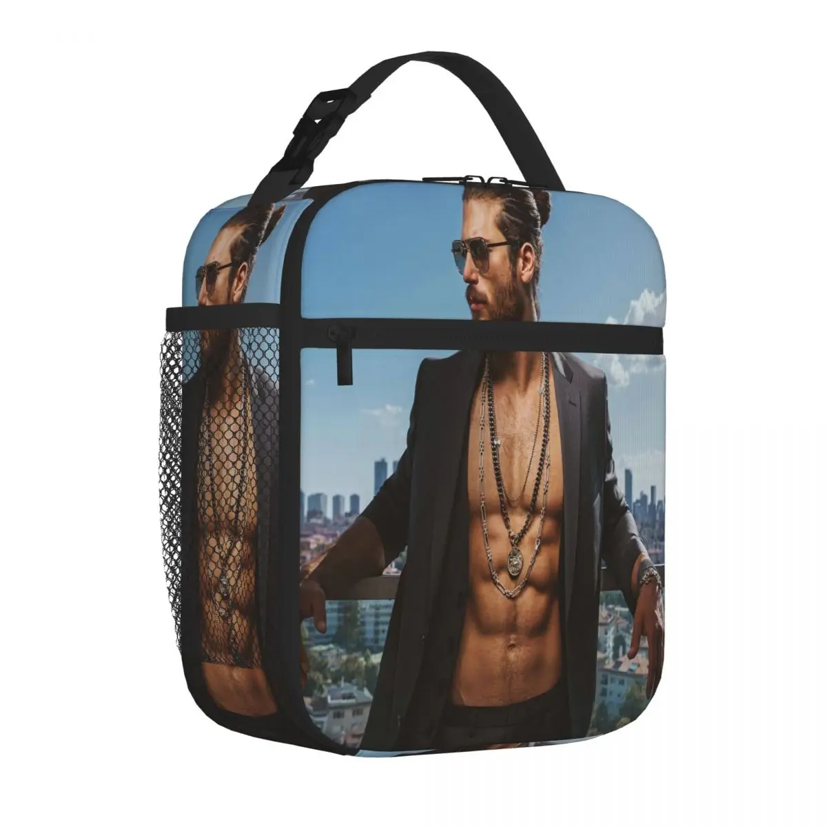 Hot Sale Can Yaman Bitter Sweet Mis Daydreamer Divit School Style Thermal Tote Mini Travel Nylon Lunch Bag