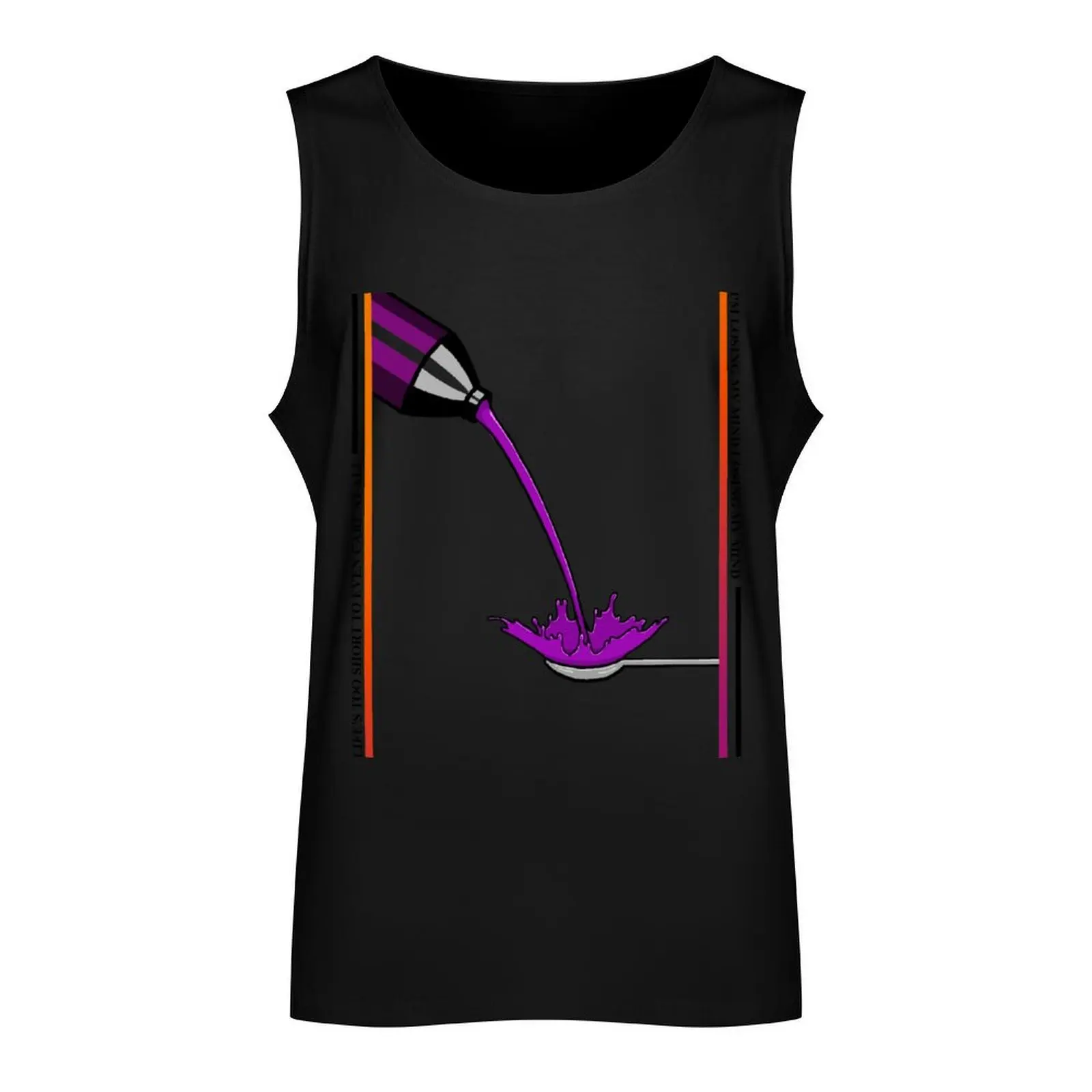 Cough Syrup Tank Top best selling products Men's gym t-shirt Body man Men sleeveless tee