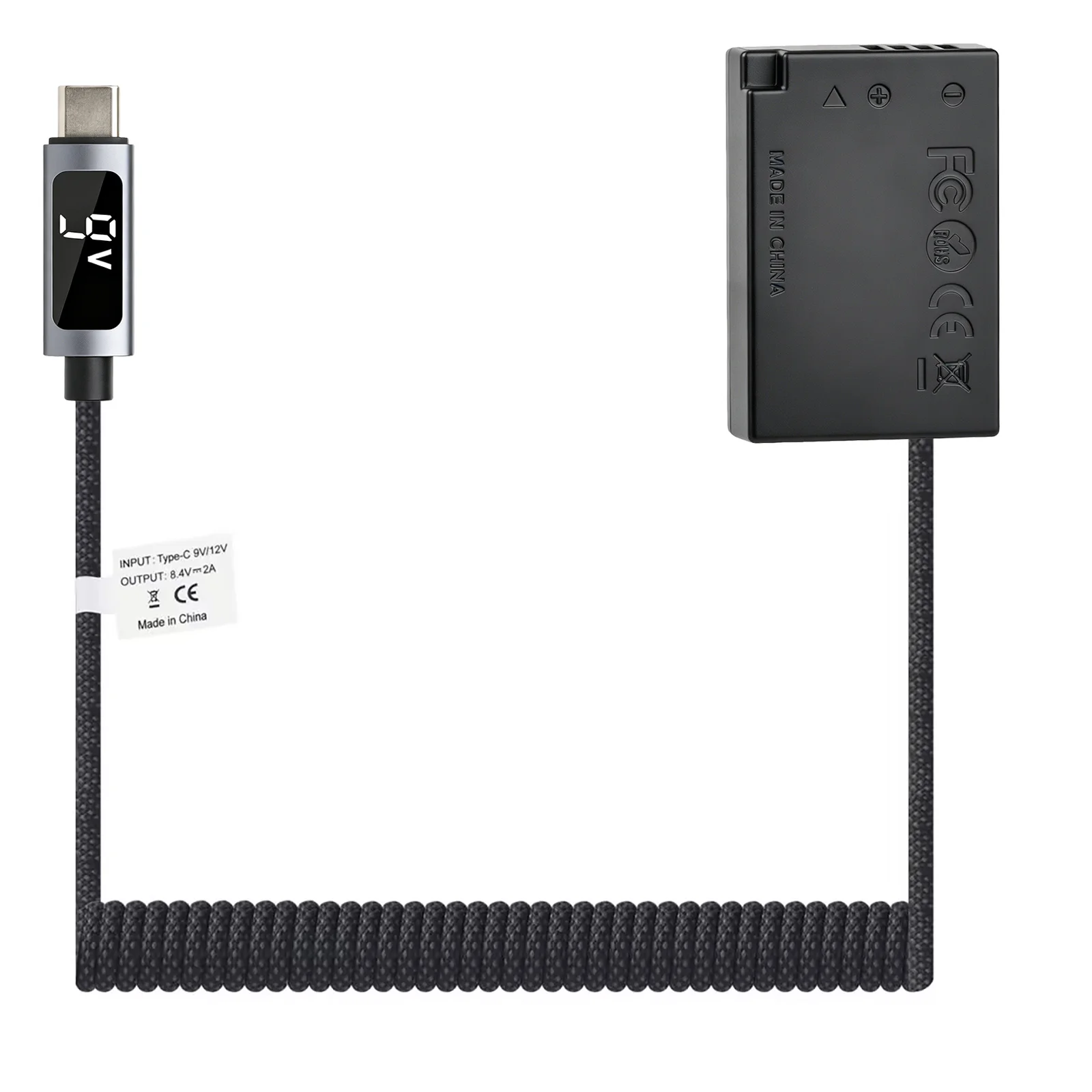 LP-E17 Dummy Battery E17 LP-E18 Power Adapter For Canon 2m Type-C PD 20W Cable EOS R50 R10 RP 850D 77D 800D 760D 750D