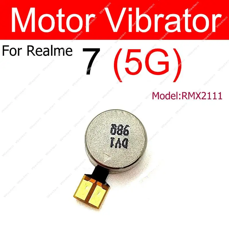 For Realme 2 3 5 5i 5S 6 6i 6S 7 8 9 Pro 5G Motor Vibrator Vibration Motor Flex Cable Parts