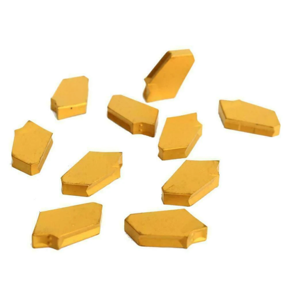 

High quality 10Pcs SP300 NC3020 GTN3 Carbide Inserts 3mm Width for Efficient Grooving Parting CutOff Performance and Durability