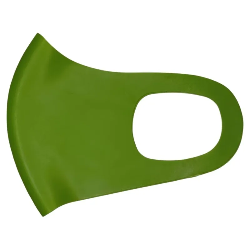 Maschera Facciale Elastica in Lattice Nero, Design 3D Senza Cuciture, Alta Elasticità, Vestibilità Confortevole, Unisex per Adulti, Uso Quotidiano e Cosplay