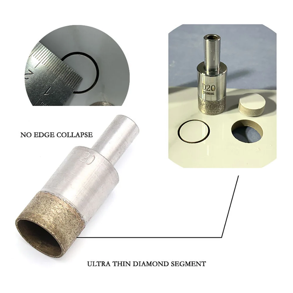 1 قطعة منشار ثقب الماس الملبد الأساسية مثقاب الخشب أداة 10 مللي متر عرقوب 4-86 مللي متر قطر الخزف الألياف الزجاجية بلاط السيراميك ثقب فتاحة #4