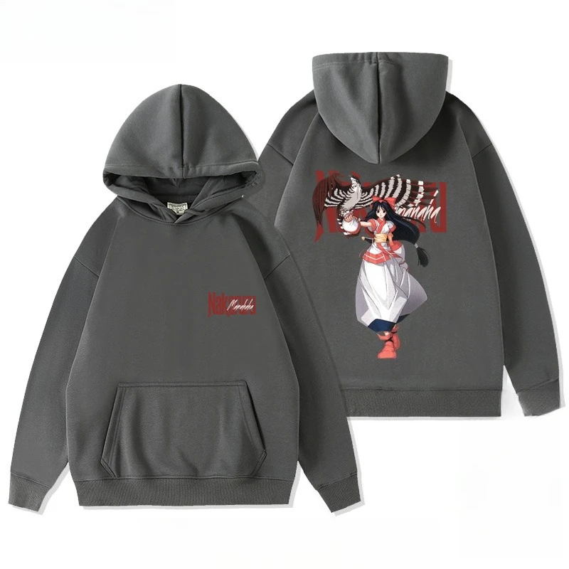 

Горячая Nacolulu Mama Haha King of Fighters Samurai Shodown Game Merchandise King осенне-зимняя толстовка с капюшоном, свитер, мужская одежда