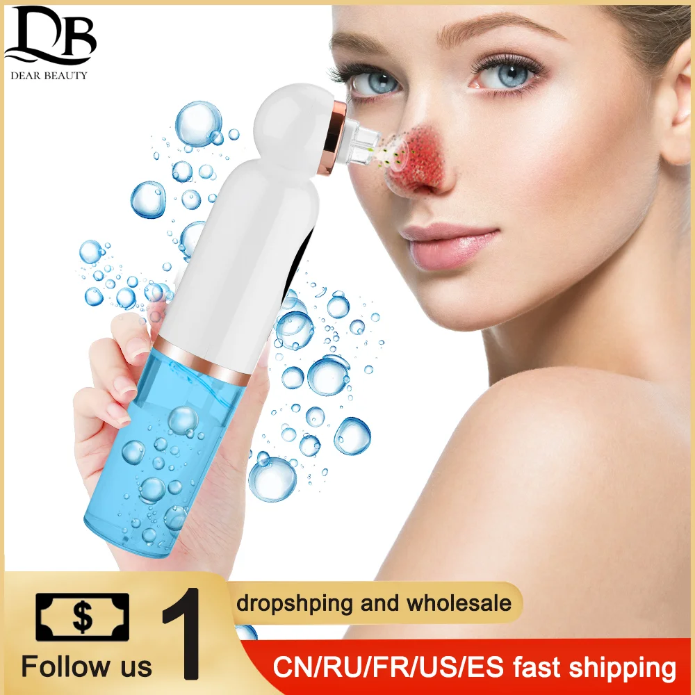 Blackhead Remover Acne Facial Bubble Cleaner Suction Black Point Vacuum Cleaner Sebum Inhaler Squeeze Acne Black Dots Extractor