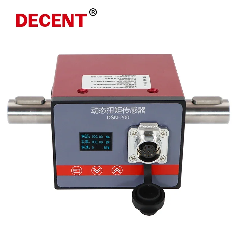 DYN-200 dynamic torque sensor speed power torque measuring tool with LCD display motor dynamic rotating test transducer 15000RPM