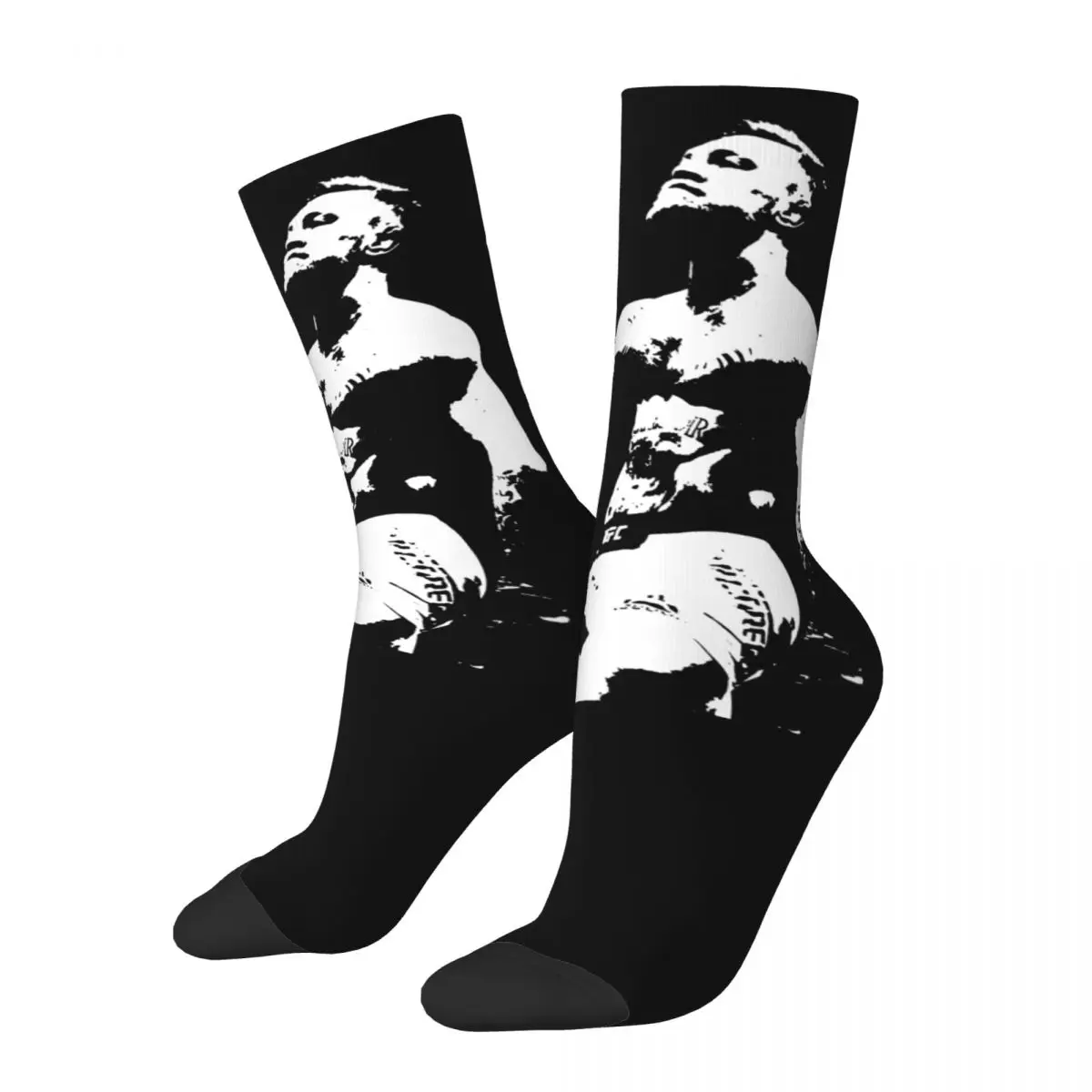 Conor McGregor The Walk MMA King Design Theme Dress Socks Product for Women Men Cozy Sock