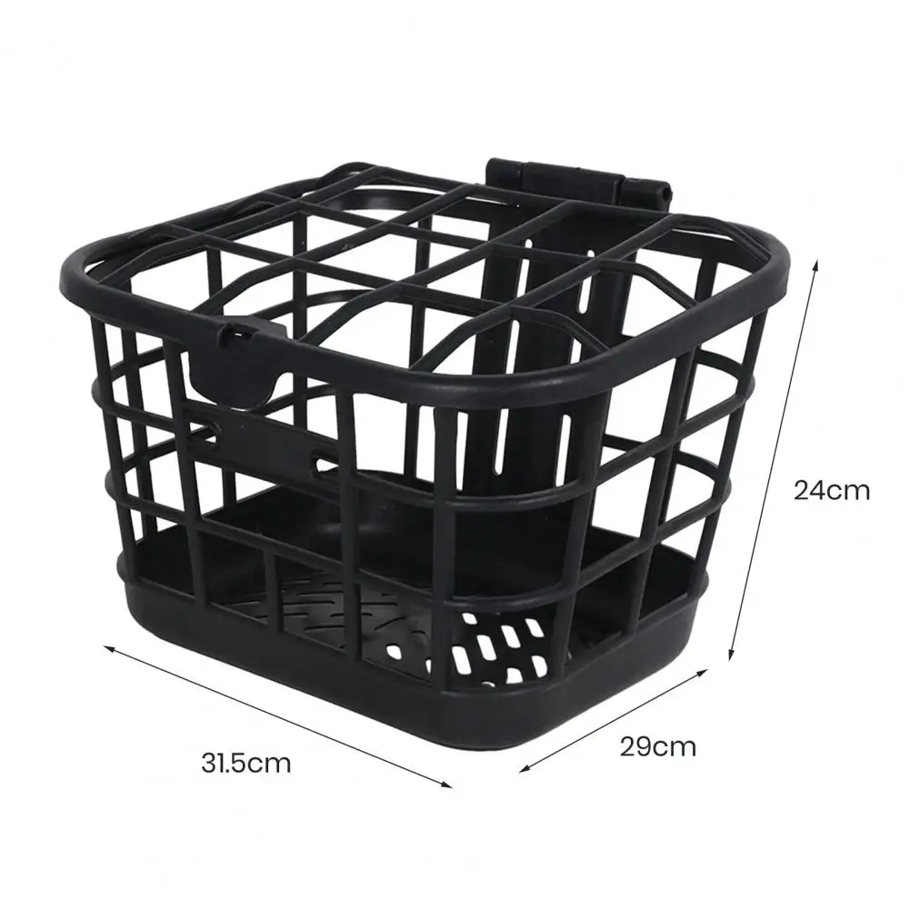 Bike Front Basket Durable Bicycle Front Basket with Capacity Easy Installation Strong Load-bearing Scooter Bike for Replacement