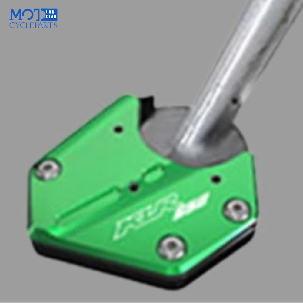 

2024 New Motrocycle Accessories Kickstand Side Stand Enlarge For Kawasaki KLR650 2008 2009 2010 2011 2012 2013 2014 2015-2024